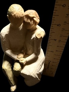 Willow Tree Anniversary Seated Couple Figurine by Susan Lordi  DEMDACO