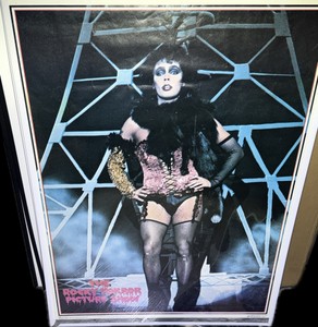 1975 Vintage Rocky Horror Picture Show Frank-N-Furter Poster