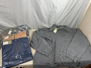 4 New Quarter Zip Sweaters - Size 4XL