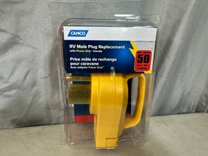 New RV  Camper 50 Amp Replacement Plug End - Male