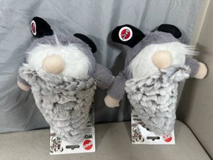 2 New Woodsy Gnome Squeaker Dog Toys
