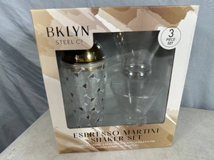 New Bklyn Steel Co Espresso Martini Shaker Set