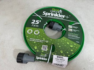 New 25 ft Sprinkler Plus Soaker Garden Hose