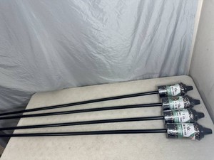 4 New Metal Tiki Torches
