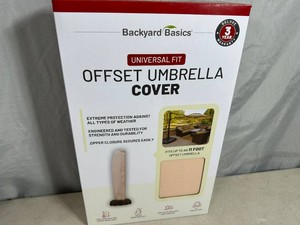 New Backyard Basics Offset Umbrella Cover