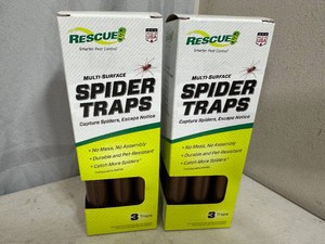 2 New Boxes of Rescue Spider Traps