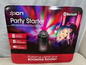 New Ion Party Started Bluetooth Speaker with Party Lights