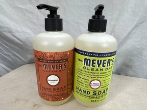 2 New Mrs. Meyers Clean Day Hand Soap