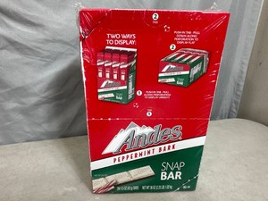 New Case of 24 Andes Peppermint Bark Snap Bars