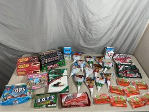 Assorted Candy, Andes Mints, Candy Blox, Blow Pops, Tootsie Rolls, Gum Balls, Dots, and More