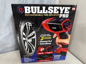 New Bullseye Pro Rechargeable Tire Inflator