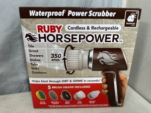 New Horsepower Waterproof Power Scrubber