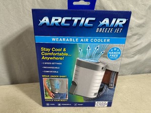 New Arctic Air Breeze Jet Wearable Air Cooler