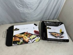 New Grill Pro Grilling Wok and Flat Grill Topper