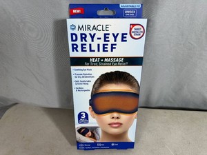 New Miracle Dry-Eye Relief Heated  Massage Mask