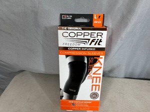 New Copper Fit Knee Compression Sleeve - Large