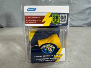 New Camco Generator RV Electrical Adapter - 30 Amp
