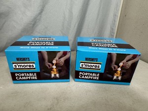 2 New Hersheys Smores Portable Campfire