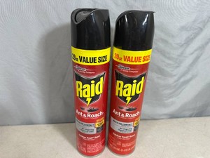2 New Large Cans of Raid Ant  Roach Killer