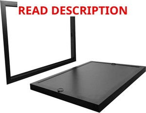 $120 Crawl Space Access Door, Exterior 29.5 x 21.7, Opening 27.0 x 19.1, Powder-Coated Aluminum, Sturdy Panel, Rust Resistant, Heat-Resistant, Pull Ring, Easy Access