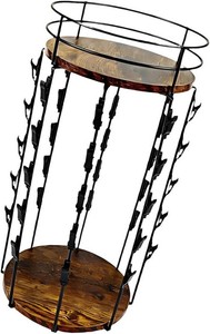 ordinarYone 360 Degree Rotating Snack Storage With Multiple Sections Constructed From Sturdy Metal For Cooking Space And Living Area