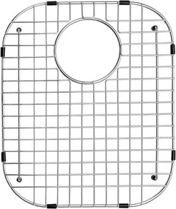 Serene Valley Sink Bottom Grid 13-1116 X 16-58, Rear Drain with Corner Radius 3-12, Sink Protector NDG1416R