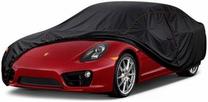 6 Layer Coupe Car Cover Universal Fit for Porsche 718 Cayman Boxster, Toyota Supra, Jaguar f-Type, Chevy c4 c5 c6 c7, Mazda Rx-8, etc. Fits CoupeCabrio up to 177 Inch