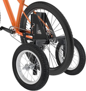 $130 MOSHAY Aluminum Alloy Adjustable Adult Bicycle Bike Stabilizers Training Wheels Fits 24 to 29 - (24-29)