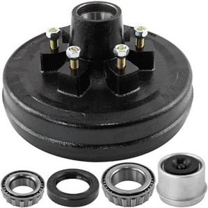10 X2-14 Trailer Brake Hub Drum 5 on 5 for 3500 lbs. Axle