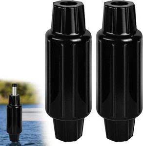 Dock Fender Bumper for Post,Boat Dock Bumpers Slide-Over Post Pole,Slip-On Dock Leg Pipes,Vertical Protection Dock Guards,Soft UV-Resistant Marine-Grade Vinyl