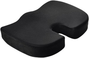 Seat Cushions for Office Chairs, Ergonomic Memory Foam Desk Chair Cushion for Tailbone & Sciatica & Coccyx Pain Relief,Chair Pillow,Travel Seat Cushion for Car Drivers,Long Sitting Office Workers
