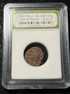 CONSTANTINE THE GREAT ERA ROMAN EMPIRE COIN 330 AD