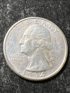 1934-D US WASHINGTON QUARTER