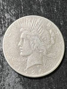 1926-S US PEACE SILVER DOLLAR