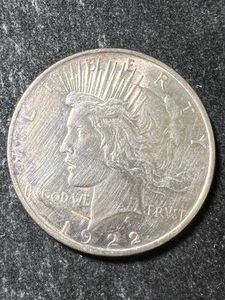 1922 US PEACE SILVER DOLLAR