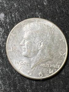 1964 US KENNEDY HALF DOLLAR