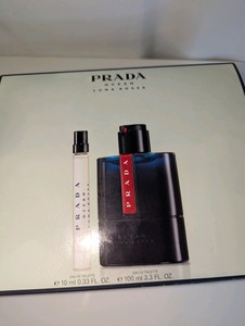 NIB Prada Luna Rossa Ocean Eau de Toilette gift set
