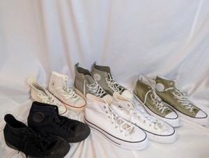 Converse Chuck Taylor All Star high-top sneakers lot of 5, 10.5 and 11 sizes