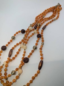Vintage Avon Beaded Necklace, Bracelet and Earring Lot