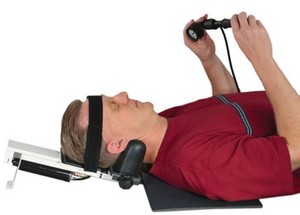 MSRP $1,200 Saunders Cervical HOMETRAC Home Cervical Traction Device Kit, wCarry Case, Adjustable Head Harness &amp Hand Pump Traction System, Designed For Neck Pain Relief &amp Cervical Spine Therapy - Works Great