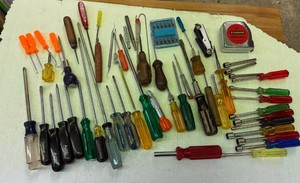 Variety of Screwdrivers & Hand Tools-See Photos