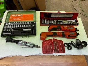 Black & Decker Pivot Plus Screwdrivers, Socket Set-See Photos