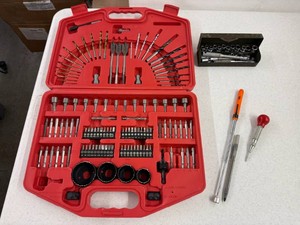 Deluxe Drill Bit Set, Socket Set