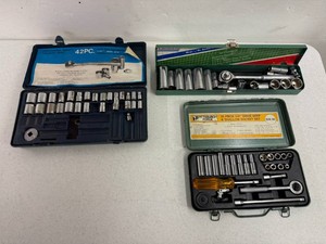 Multiple Socket Sets-See Photos