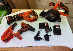 Beautiful Black & Decker Rechareable Set