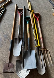 Garden Tools Hoes, Spades, Shovels, Fork