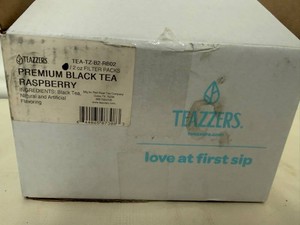 24x 2oz Premium Teazzer Black Tea Raspberry