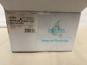 24x 2oz Premium Teazzer Black Tea Raspberry