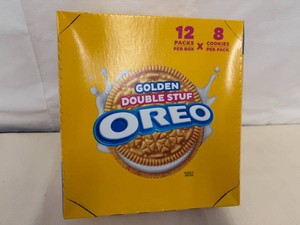 12x 8 Cookies Golden Double Stuffed