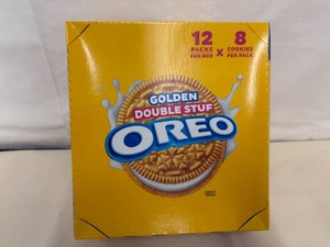 12x 8 Cookies Golden Double Stuffed